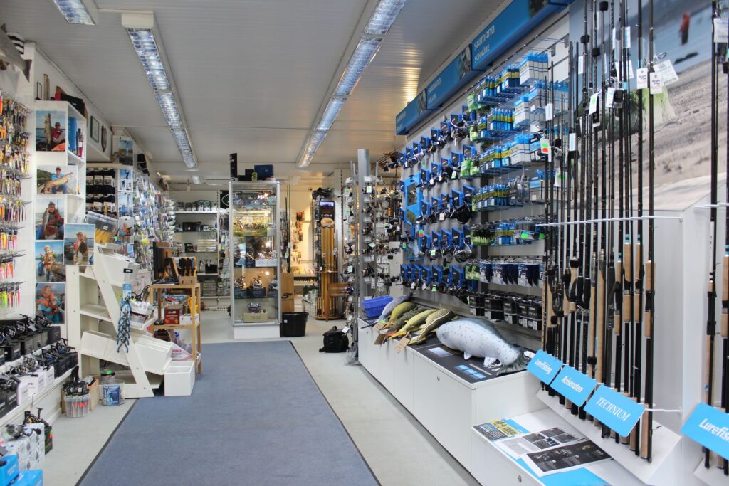 kalles angelshop eingang